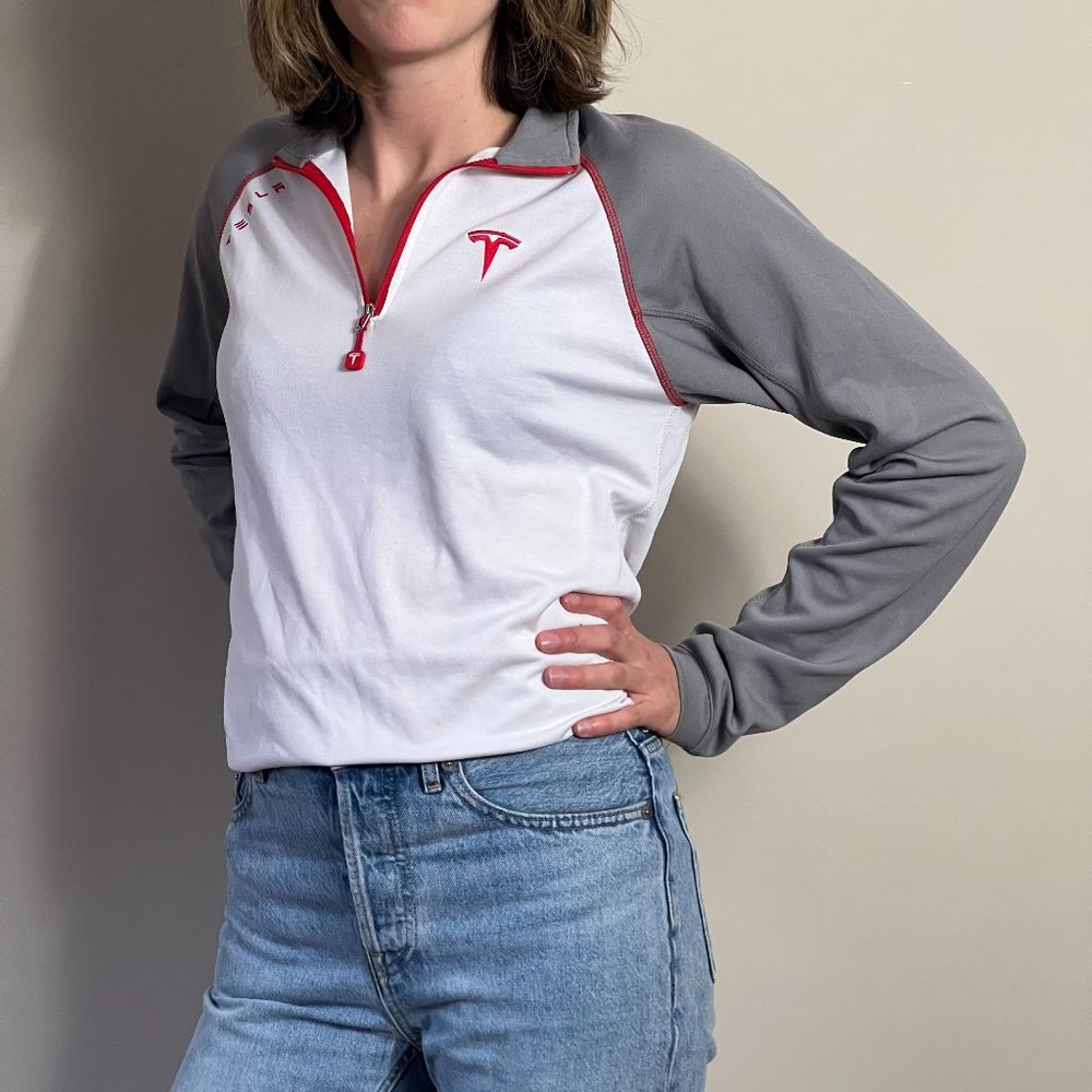 Official Tesla Motors Crew-Zip: Size XS